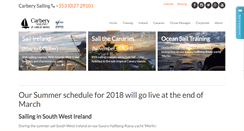 Desktop Screenshot of carberysailing.com